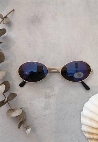 VINTAGE 90'S OVAL MIRROR SUNGLASSES
