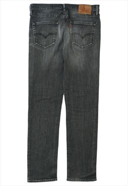 Vintage Levis 511 Grey Slim Jeans Mens