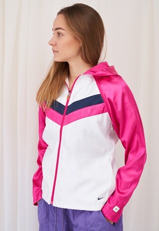 Y2K NIKE ZIP UP TRACK JACKET WINDBREAKER GILET 2IN1