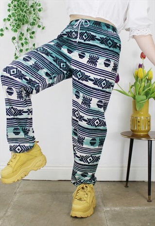 VINTAGE HIGH WAISTED TROUSERS