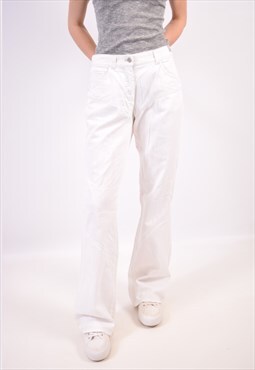 Vintage Versace Trousers White