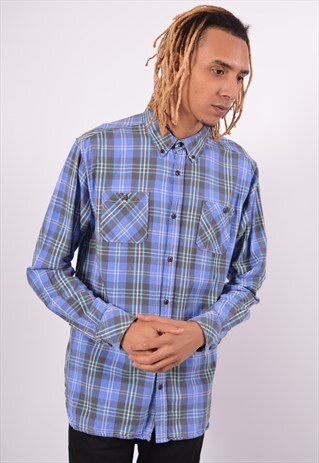 VINTAGE SCOTCH & SODA SHIRT CHECK BLUE