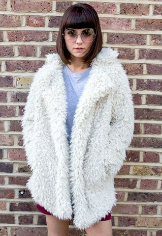 SNUGGLE FAUX FUR TEDDY COAT