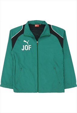 Puma 90's Retro Track Jacket Zip Up Windbreaker Large (missi