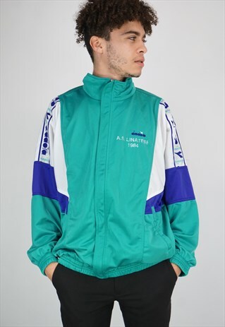 VINTAGE 90'S DIADORA TRACK JACKET