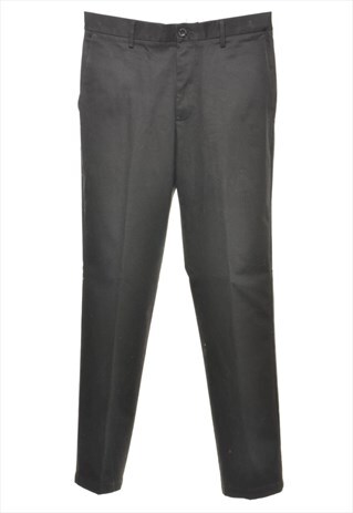 VINTAGE DOCKERS BLACK CHINOS - W31