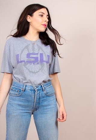 VINTAGE 90S OVERSIZED GREY NIKE T-SHIRT