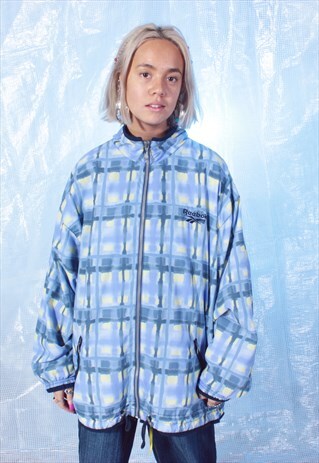 VINTAGE REEBOK BLUE TRACKSUIT JACKET