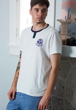 VINTAGE POLO RALPH LAUREN T-SHIRT 90S L 5.9