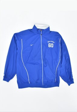 Vintage 90's Nike Tracksuit Top Jacket Blue