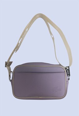 Lilac Purple Small Zip Casual Crossbody Bag