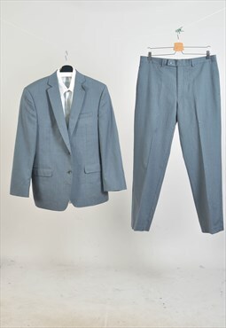 Vintage 00s CALVIN KLEIN wool suit in grey