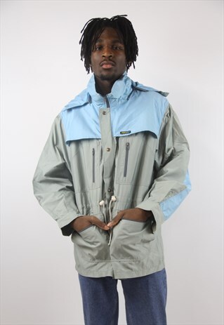 VINTAGE BEIGE WATERPROOF SPORTS JACKET