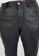 BLACK LEATHER TROUSERS