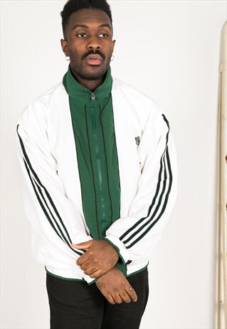 VINTAGE 80S ADIDAS SHELL SPORT JACKET / S0743