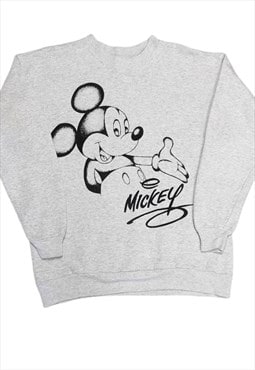  Made In USA Disney Mickey Mouse Sweatshirt Size M UK 10