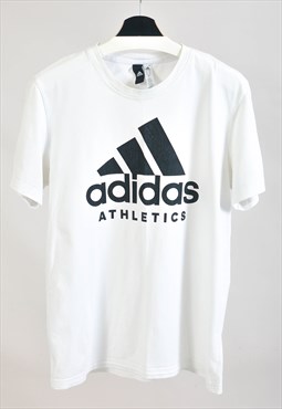 Vintage 00s Adidas t-shirt in white