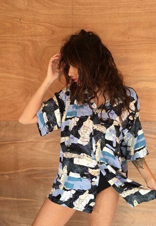 OVERSIZED RETRO 90S 80S VINTAGE UNISEX FESTIVAL SHIRT