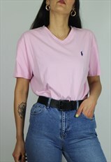 Vintage Polo Ralph Lauren Tshirt Top with Logo Front