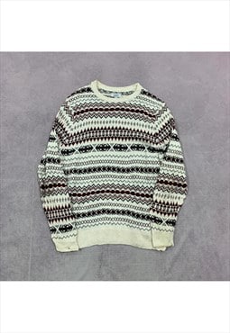 Vintage Knitted Jumper Men's L