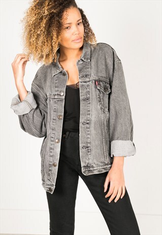 VINTAGE 80S LEVI'S DENIM TRUCKER / C903