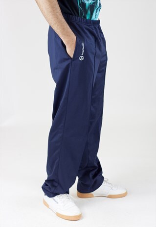 VINTAGE SERGIO TACCHINI NAVY TRACKSUIT BOTTOMS