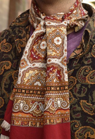 VINTAGE TOOTAL SCARF / CRAVAT