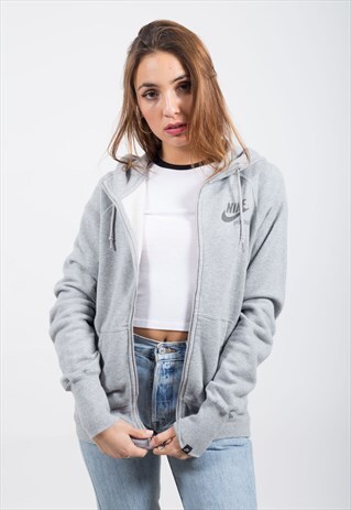 VINTAGE 90S NIKE ZIP HOODIE / S5503
