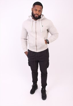 Vintage Polo Ralph Lauren full zip Grey Hoodie 