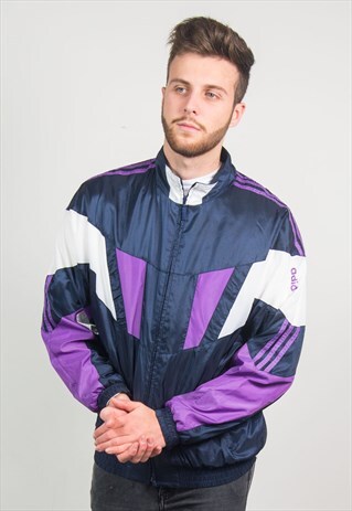90'S VINTAGE ADIDAS SHELL JACKET TRACKSUIT TOP