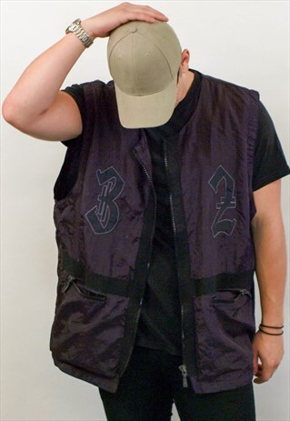 VINTAGE REEBOK WAISTCOAT