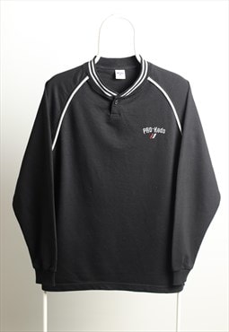 Pro-Keds Vintage Crewneck Logo Sweatshirt Black