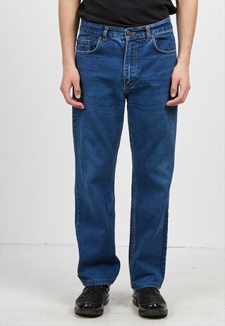 VINTAGE BLUE LEVI'S 501 FIT DENIM JEANS