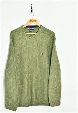 Vintage Chaps Ralph Lauren Sweater Green XLarge 