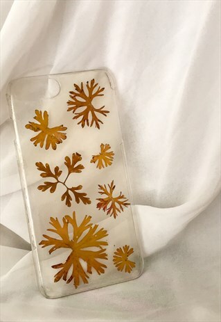 PRESSED LEAVES PHONE COVER FOR THE IPHONE 7/8 PLUS