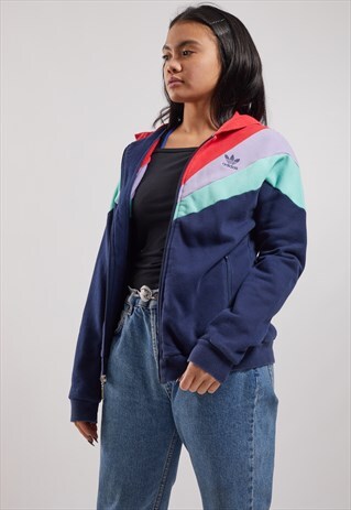 VINTAGE ADIDAS ZIP-UP HOODIE