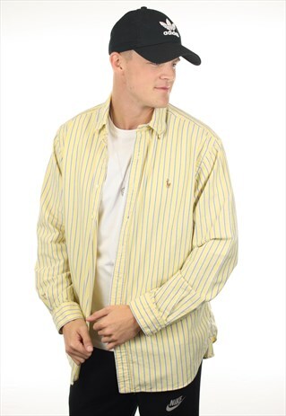 VINTAGE RALPH LAUREN STRIPED LONG SLEEVE SHIRT