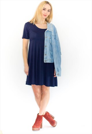 VINTAGE 90'S COTTON SKATER DRESS