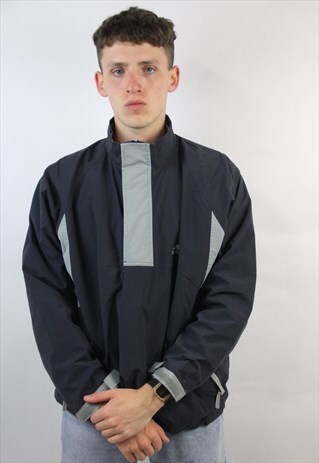 VINTAGE ADIDAS 1/2 ZIP SPORTS JACKET