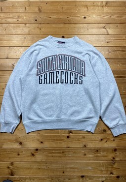 Vintage South Carolina gamecocks grey sweatshirt large