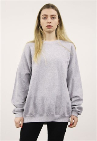 VINTAGE 1990S GREY SWEATER