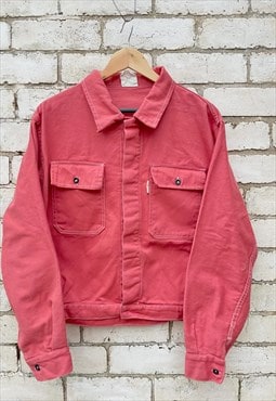 Vintage Workwear Jacket Pink