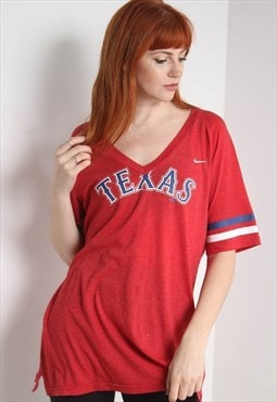 Vintage Nike Texas Baseball T-Shirt Red