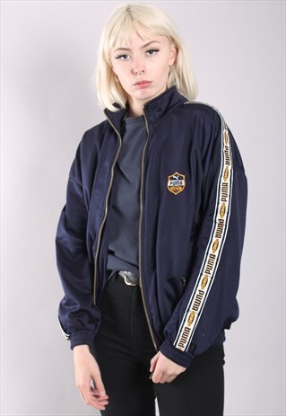 VINTAGE PUMA TAPED ARM JACKET