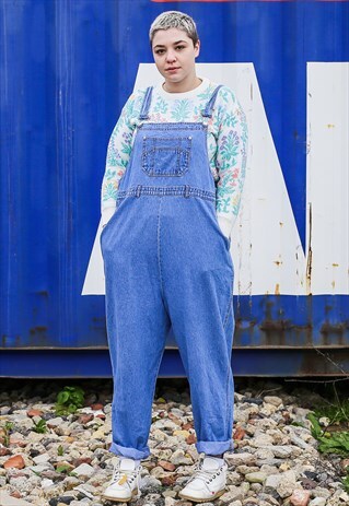 FULL-LENGTH DUNGAREES