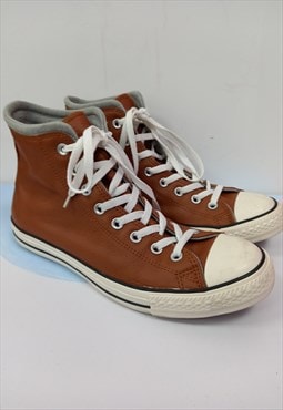 Converse All Star Trainers Tan Brown 