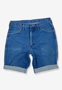 Vintage Wrangler Grade B Dark Blue Denim Shorts Various