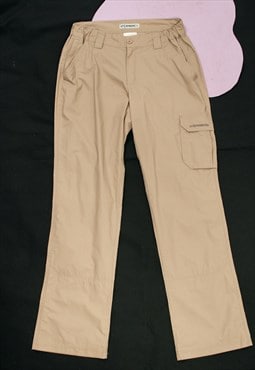 Vintage Cargo Pants Y2K Utility Rave Trousers in Khaki