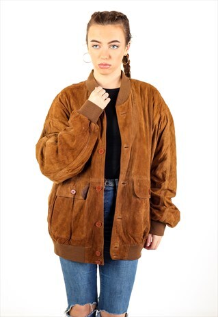 VINTAGE SUEDE JACKET J2654