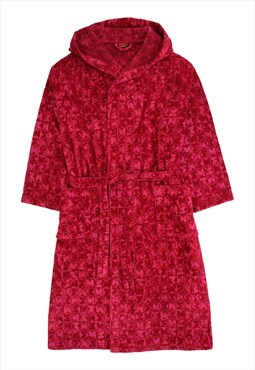 RARE MISSONI 90s red monogram bathrobe 